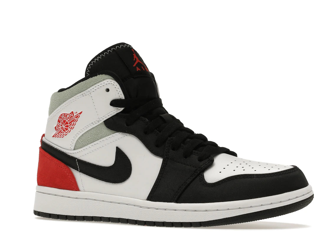 Jordan 1 Mid SE Red Black Toe - vue secondaire A