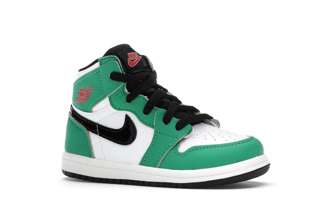 Jordan 1 Retro High Lucky Green (TD) - vue secondaire A