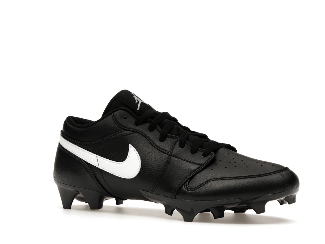 Jordan 1 Low TD Cleat Black White - vue secondaire A