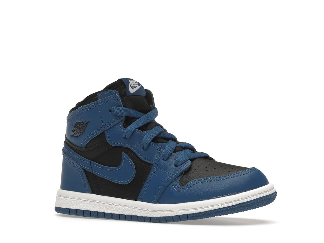 Jordan 1 Retro High OG Dark Marina Blue (TD) - vue secondaire A