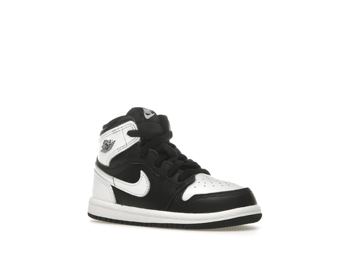 Jordan 1 Retro High OG Black White (TD) - vue secondaire A