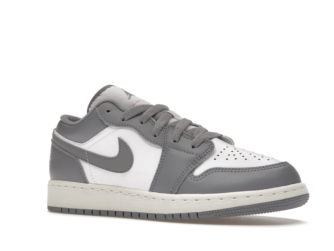 Air Jordan 1 Low Vintage Grey (GS) - vue secondaire A
