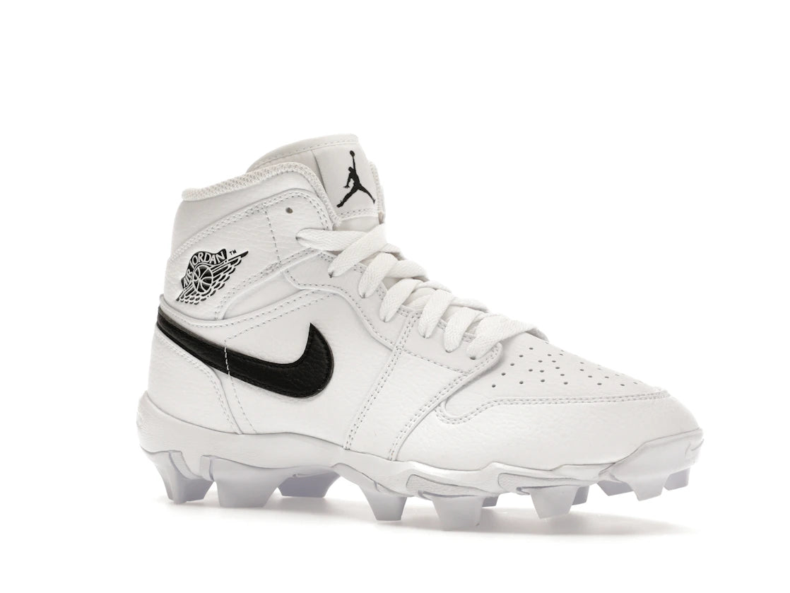 Jordan 1 Mid Cleat White Black (GS) - vue secondaire A