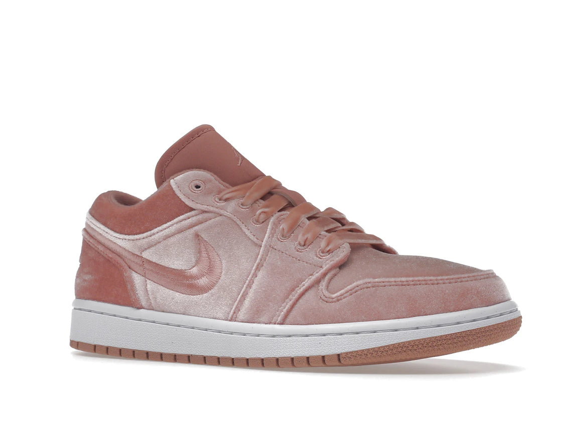Air Jordan 1 Low SE Pink Velvet (Women's) - vue secondaire A