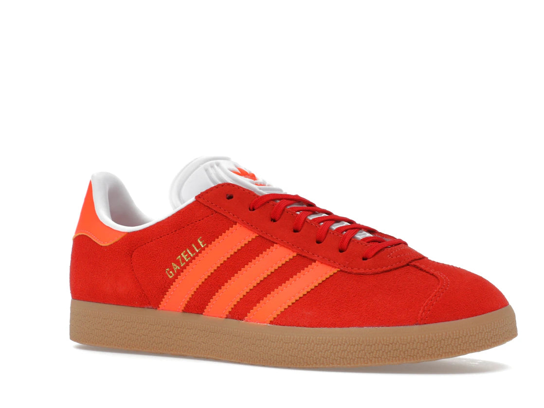 adidas Gazelle Red Solar Orange (Women's) - vue secondaire A