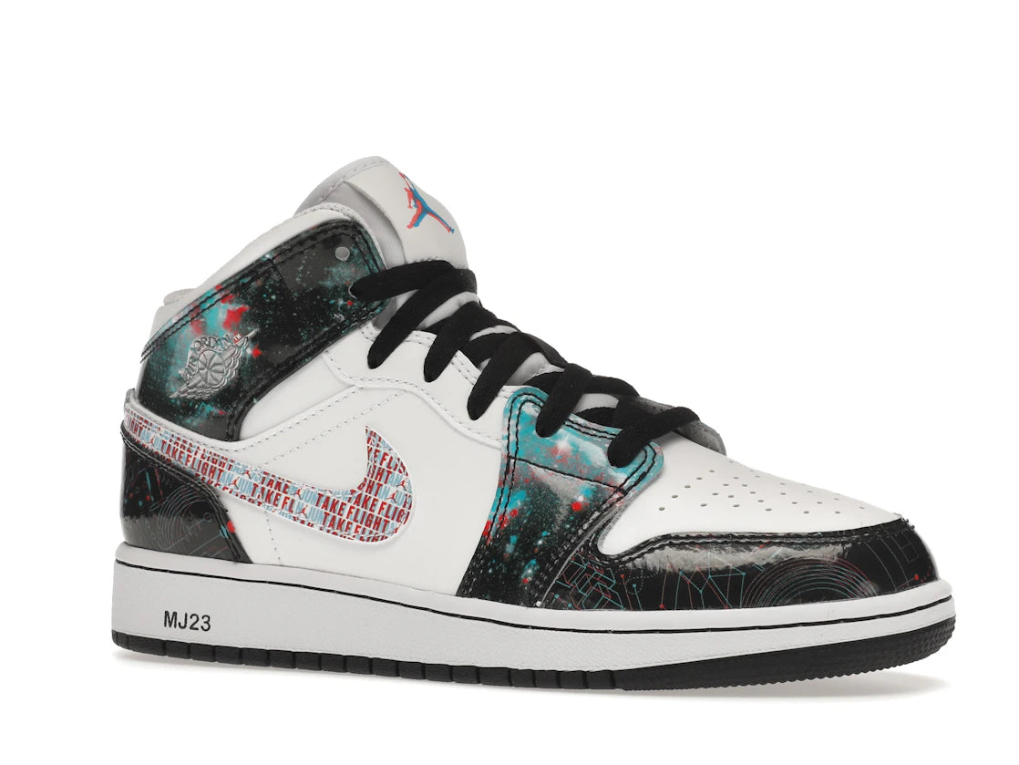 Jordan 1 Mid SE Take Flight (GS) - vue secondaire A