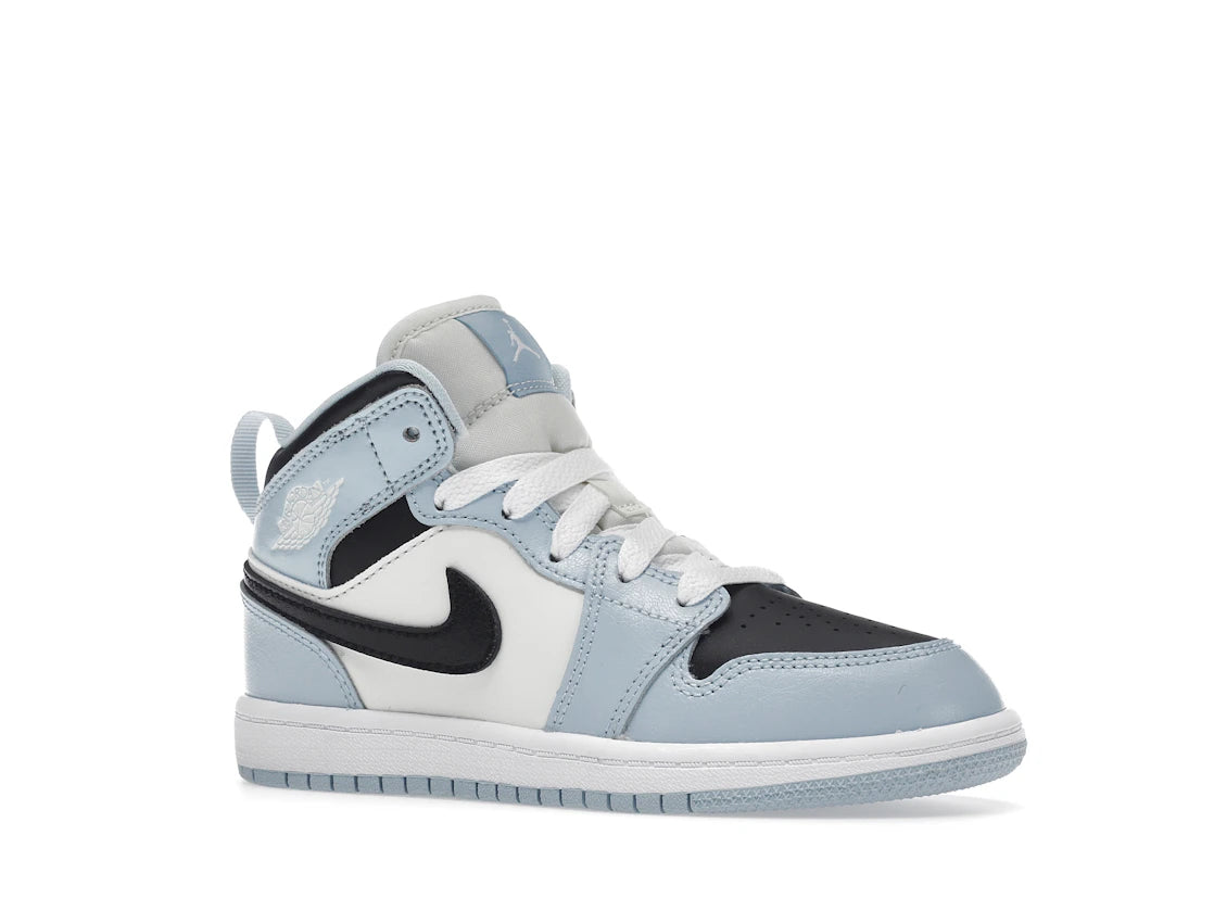 Jordan 1 Mid Ice Blue (2022) (PS) - vue secondaire A