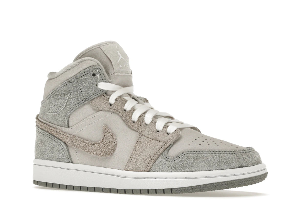 Jordan 1 Mid SE Particle Grey (Women's) - vue secondaire A