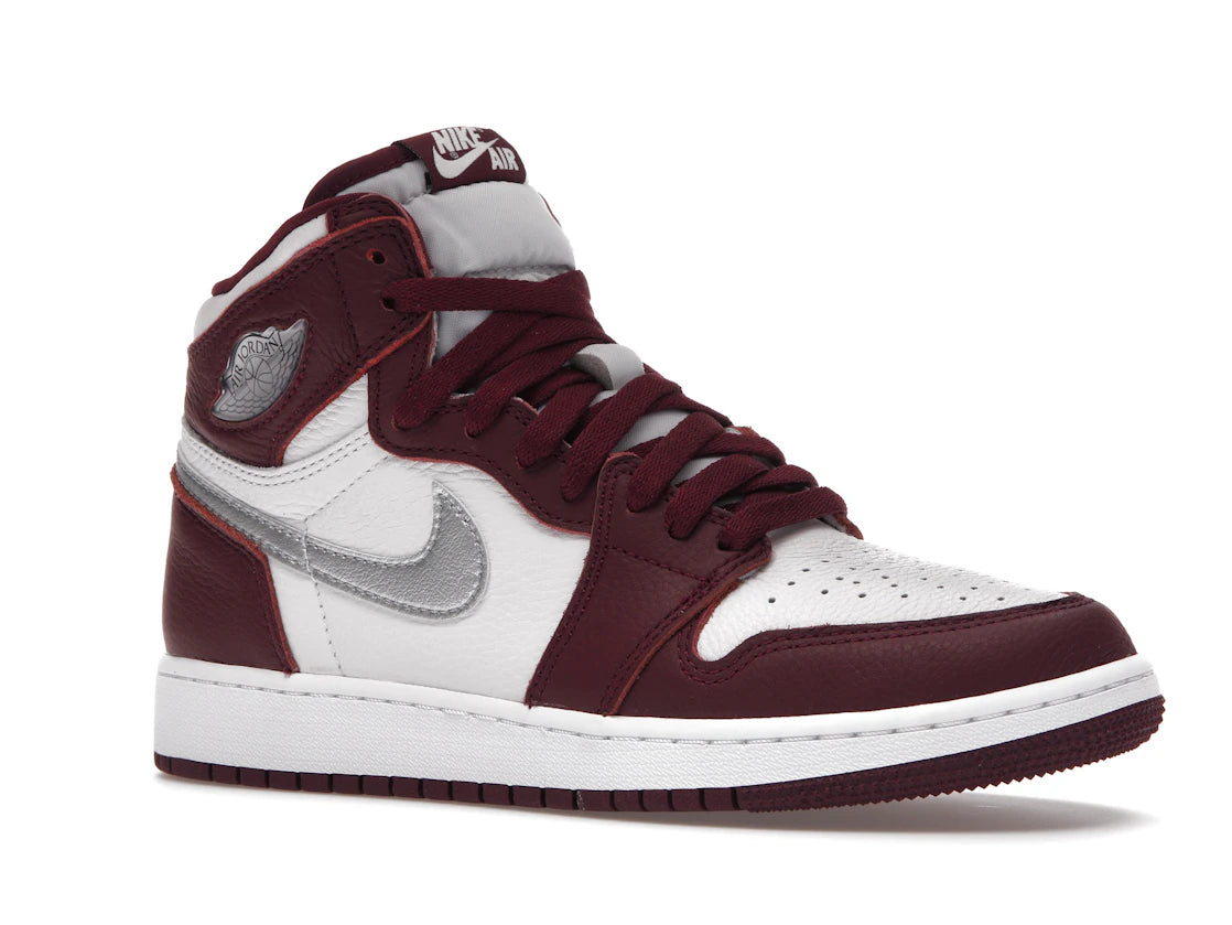 Jordan 1 Retro High OG Bordeaux (GS) - vue secondaire A