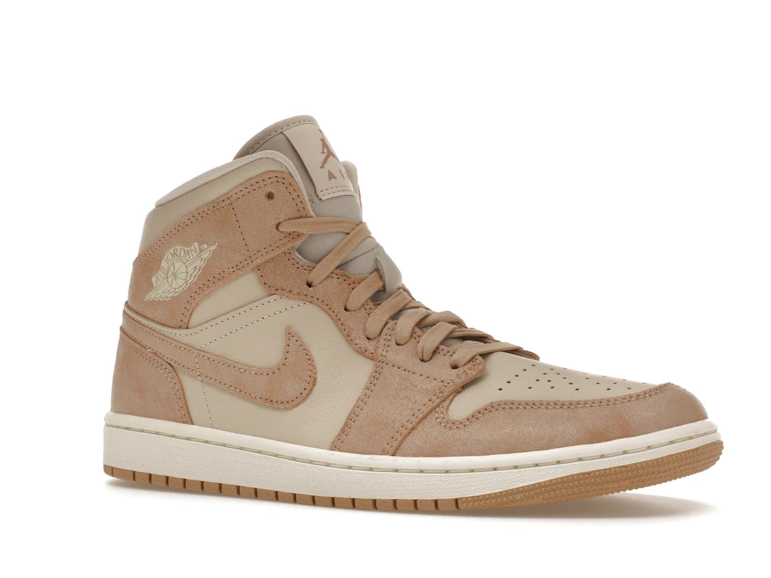 Jordan 1 Mid SE Legend Light Brown (Women's) - vue secondaire A