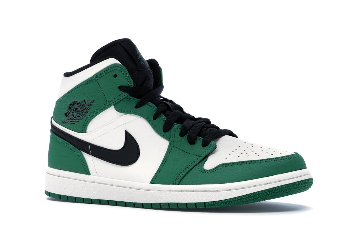 Jordan 1 Mid Pine Green - vue secondaire A