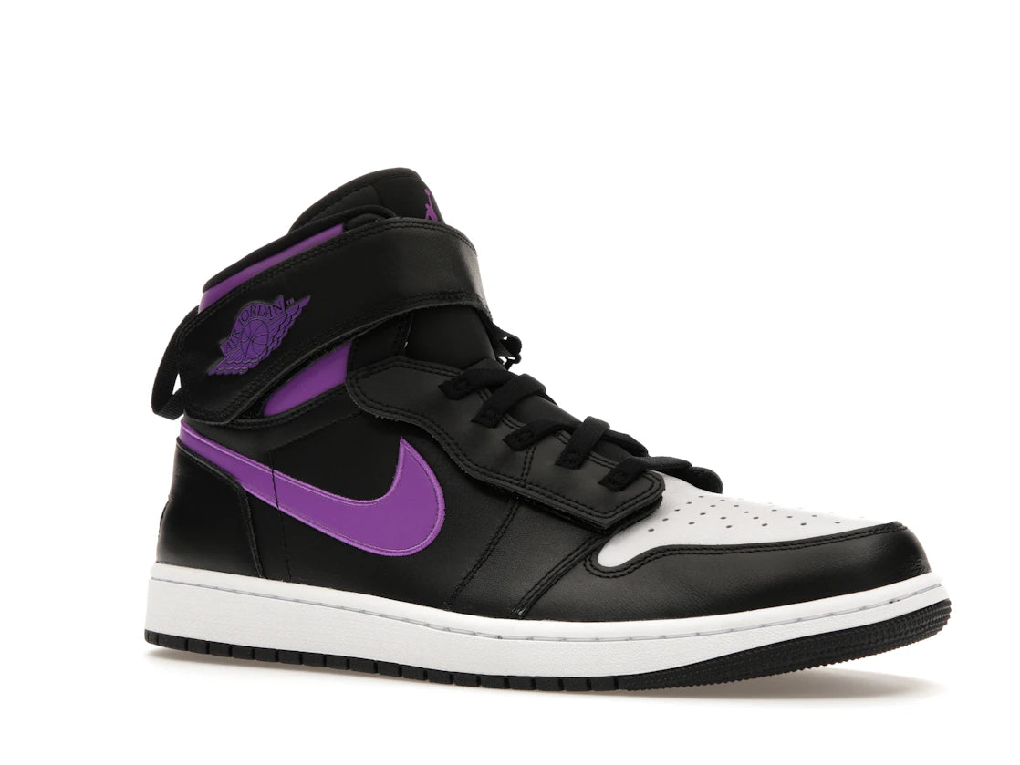 Jordan 1 High FlyEase Black Bright Violet - vue secondaire A