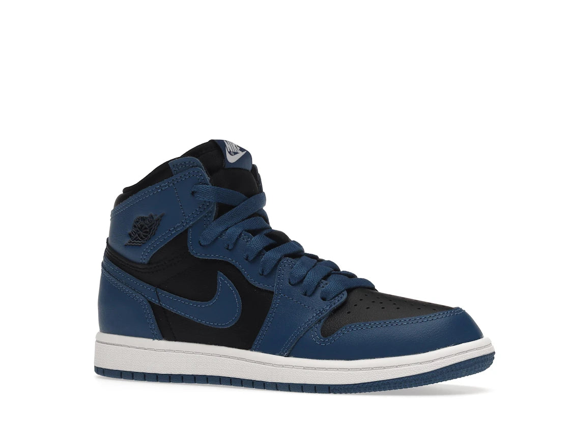 Jordan 1 Retro High OG Dark Marina Blue (PS) - vue secondaire A