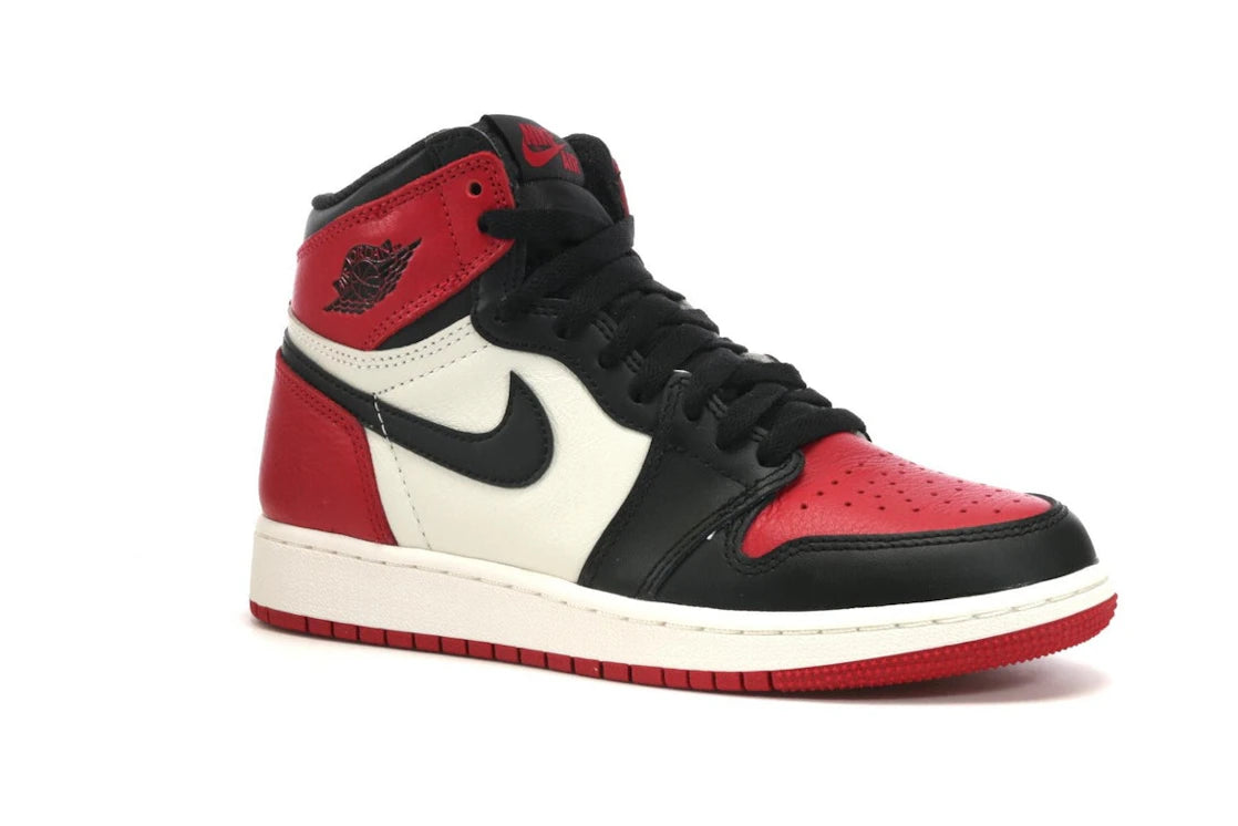 Jordan 1 Retro High Bred Toe (GS) - vue secondaire A