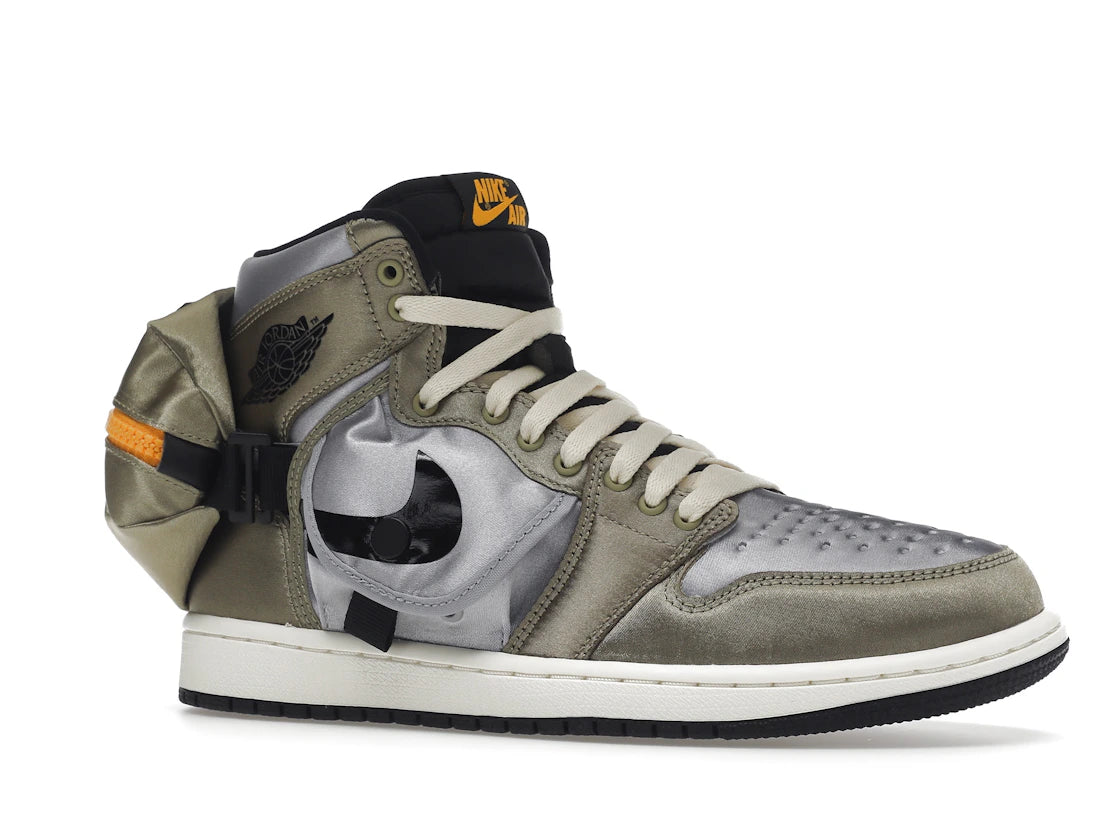 Jordan 1 Retro High OG SP Utility Neutral Olive Light Steel Grey - vue secondaire A