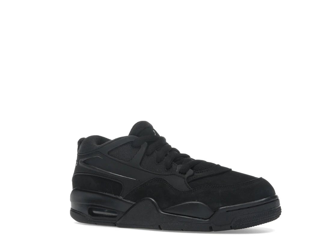 Jordan 4 RM Black Cat (GS) - vue secondaire A