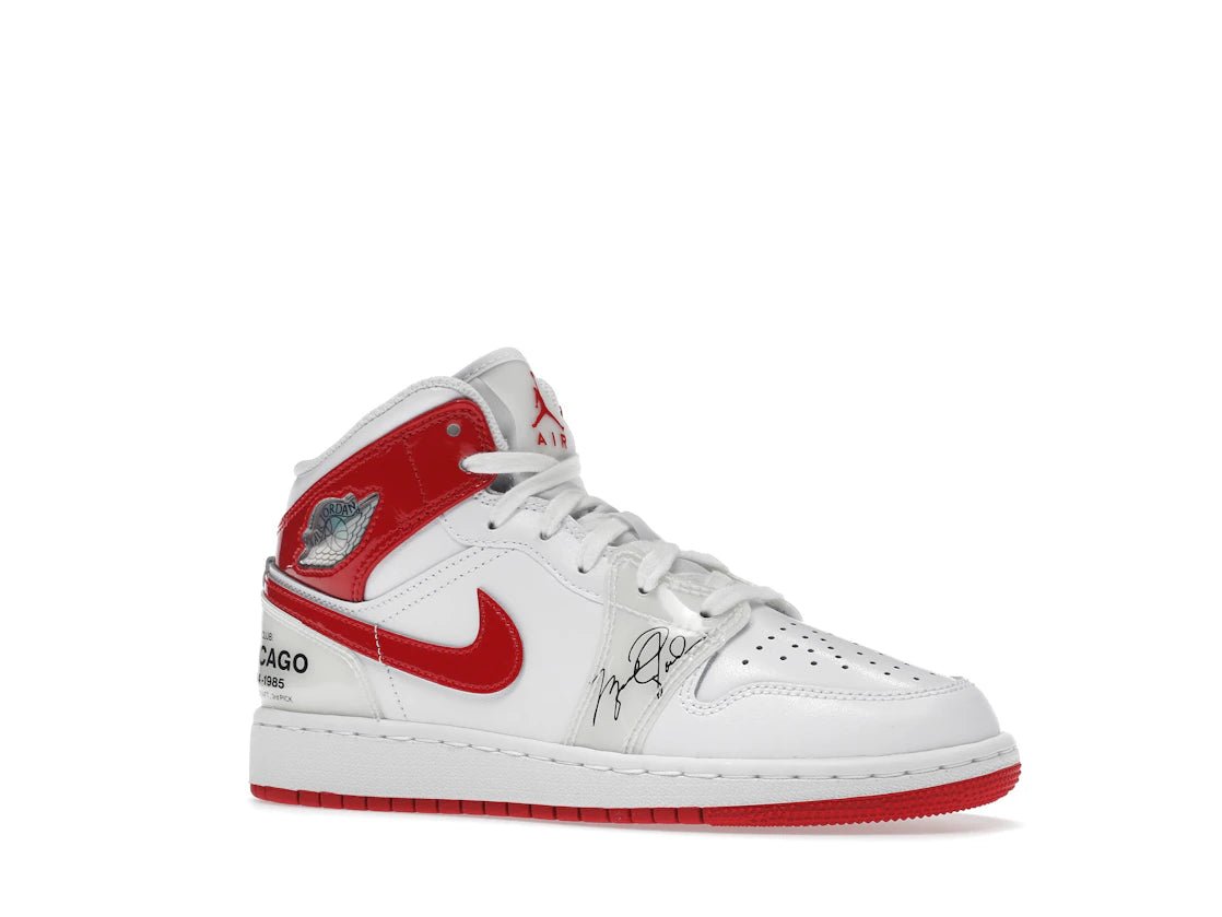 Jordan 1 Mid Rookie Season (GS) - vue secondaire A