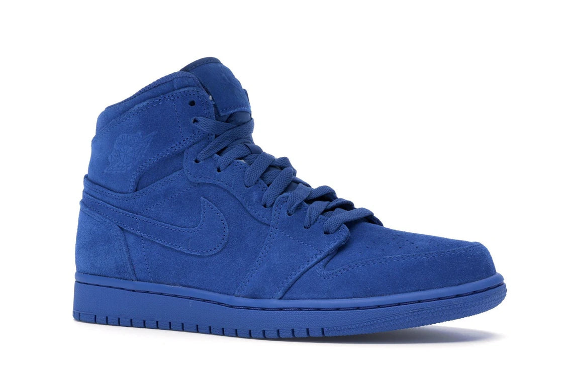Jordan 1 Retro Blue Suede - vue secondaire A