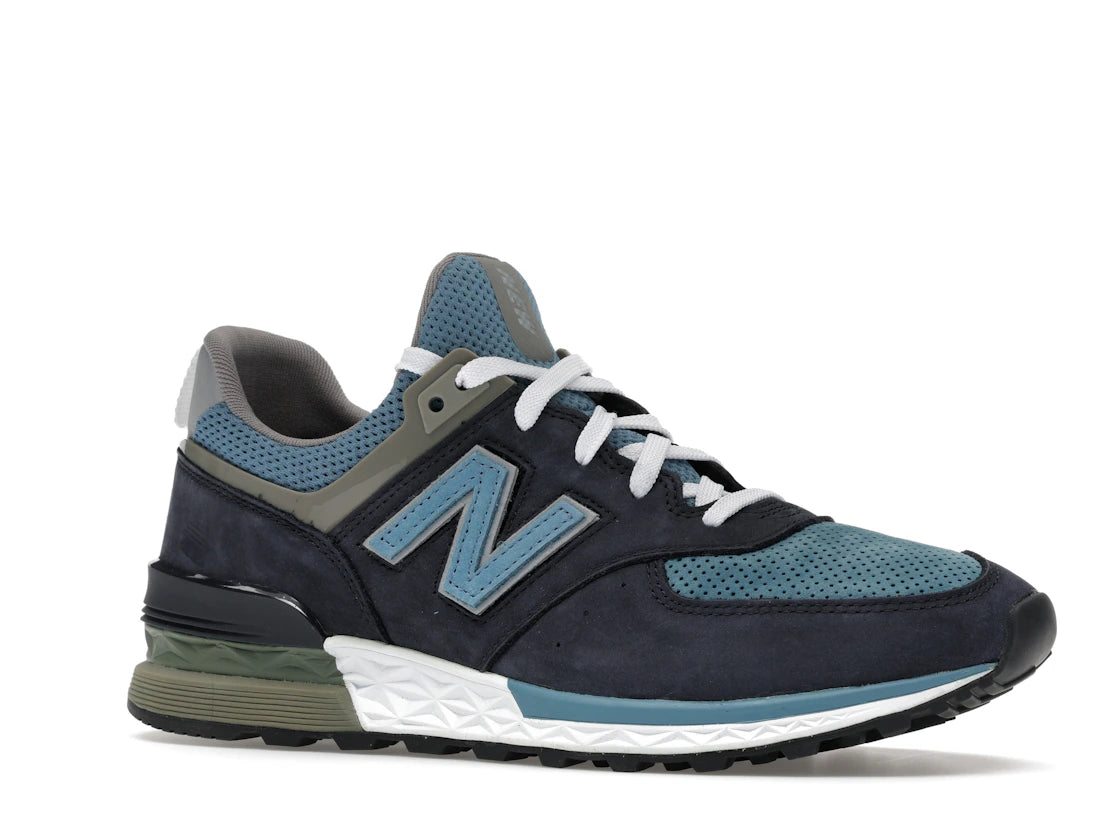 New Balance 574 Sport Ronnie Fieg X DSM Navy (Special Box) - vue secondaire A