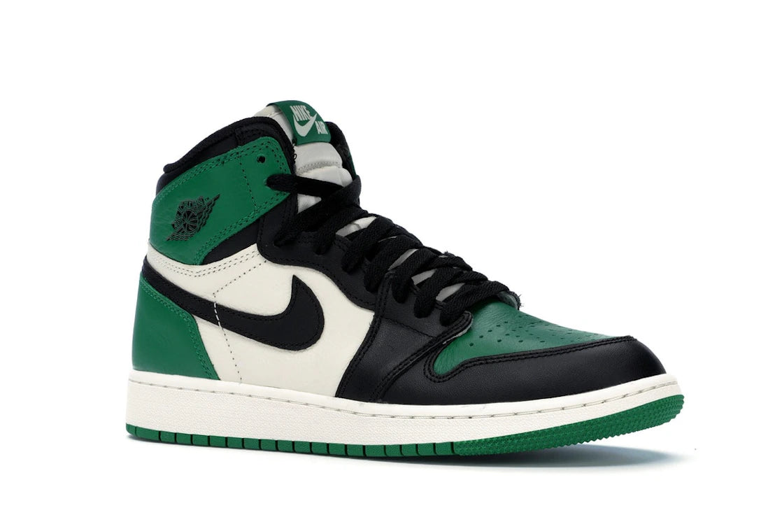 Jordan 1 Retro High Pine Green (GS) - vue secondaire A
