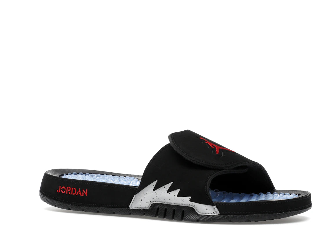 Jordan Hydro 5 Slide Black Metallic - vue secondaire A