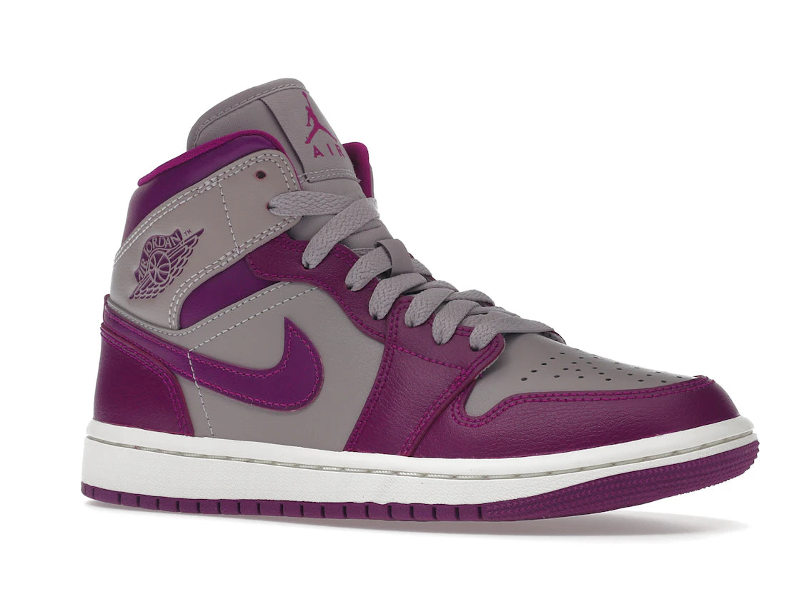 Jordan 1 Mid Magenta (2022) (Women's) - vue secondaire A