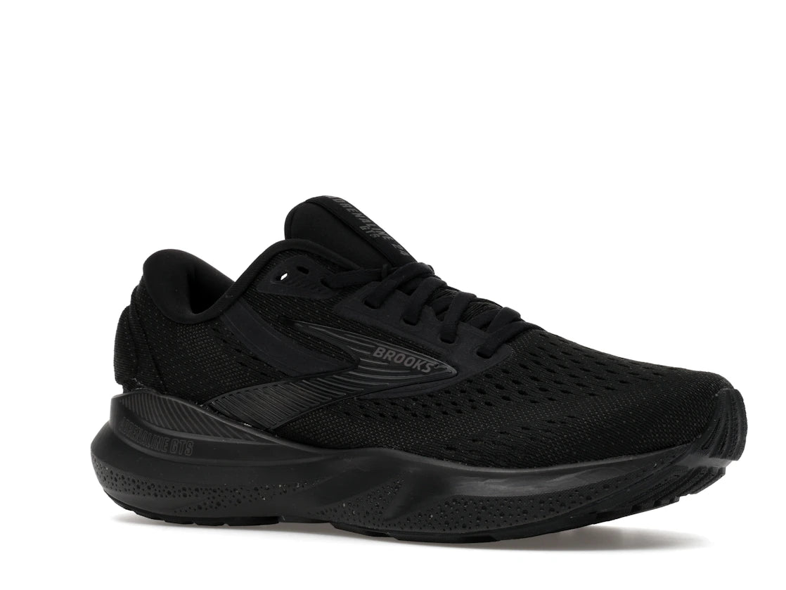 Brooks Adrenaline GTS 24 Black Black Ebony (Women's) - vue secondaire A