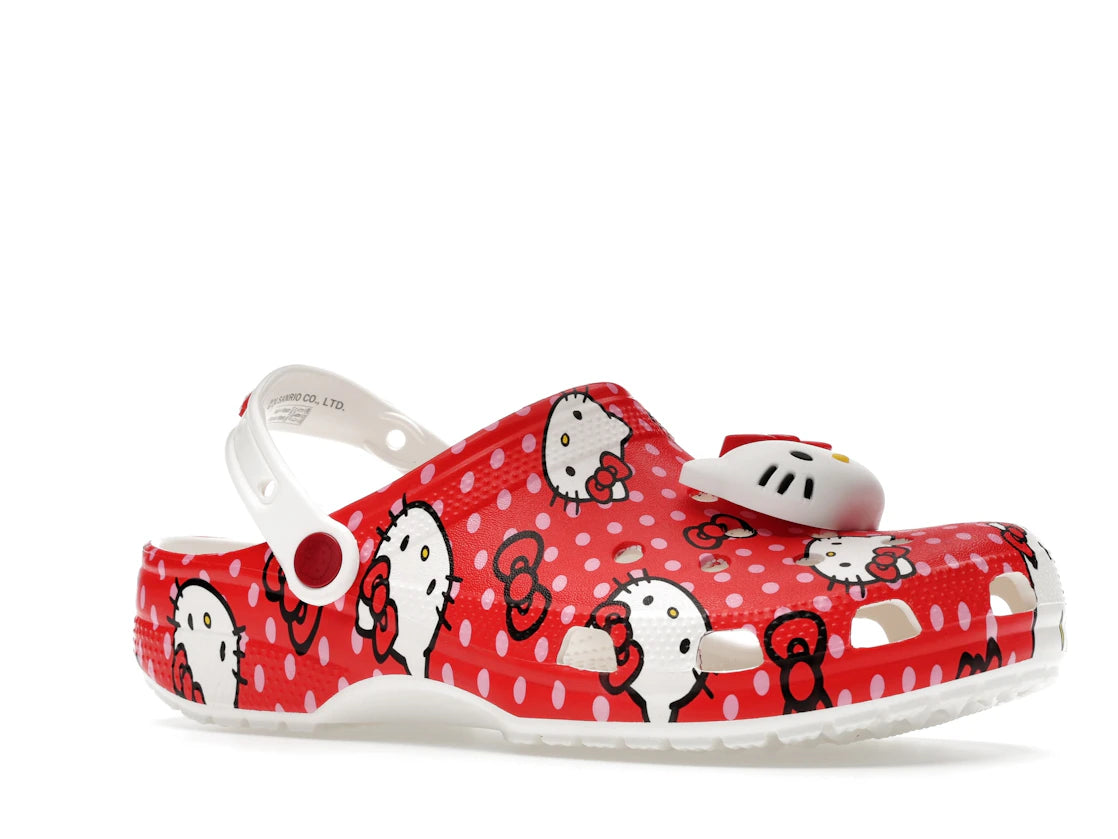 Crocs Classic Clog Hello Kitty Red Polka Dots (Kids) - vue secondaire A