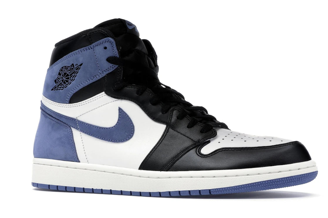 Jordan 1 Retro High Blue Moon - vue secondaire A