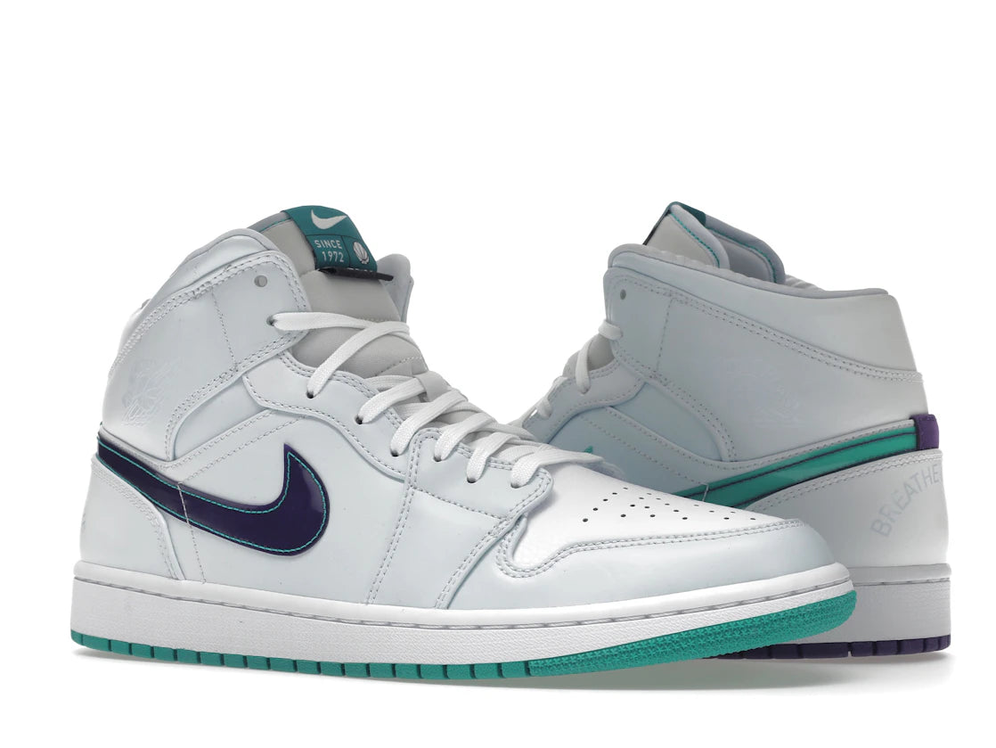 Jordan 1 Mid Pregame Pack Mindfulness Luka Doncic - vue secondaire A