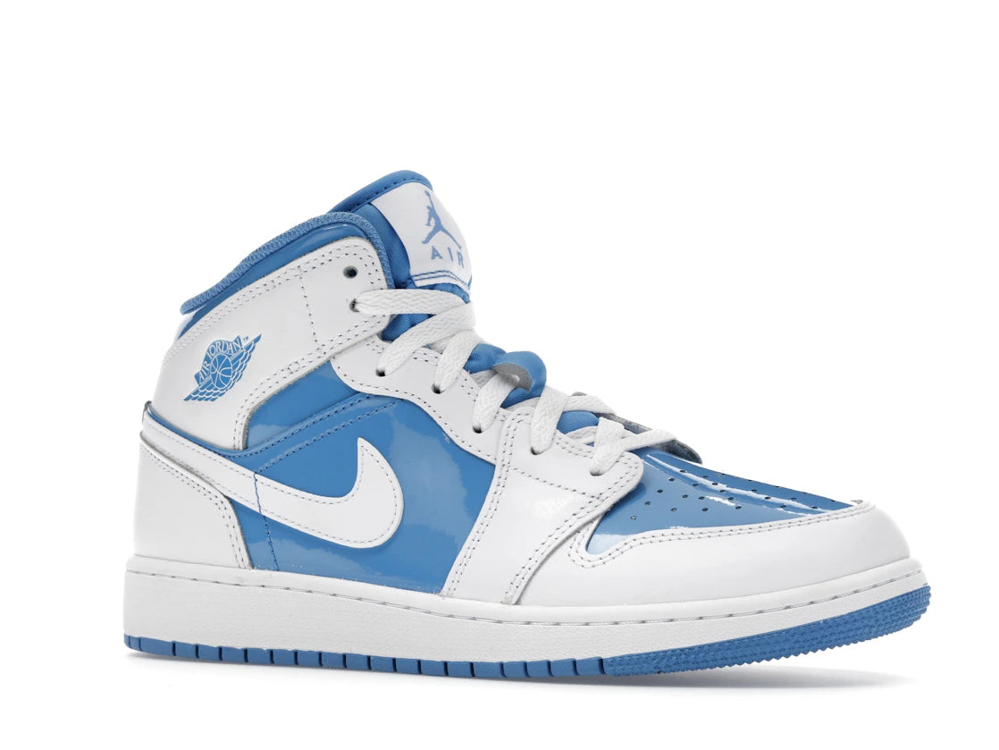 Jordan 1 Mid Legend Blue (GS) - vue secondaire A