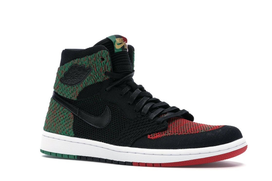 Jordan 1 Retro High Flyknit Black History Month (2018) - vue secondaire A