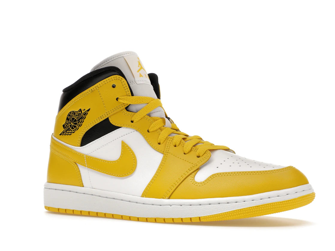 Jordan 1 Mid Vivid Sulfur (Women's) - vue secondaire A