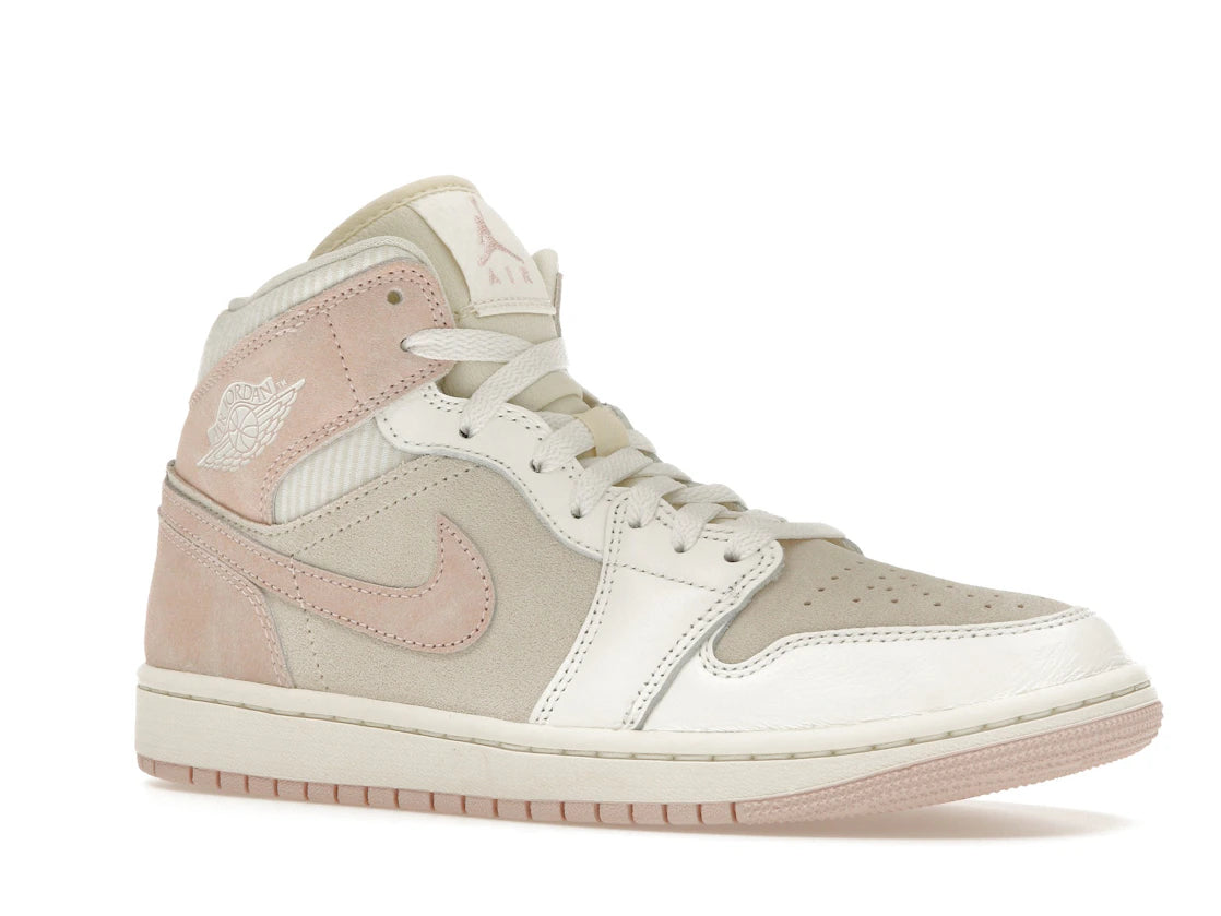 Jordan 1 Mid SE Seersucker (Women's) - vue secondaire A