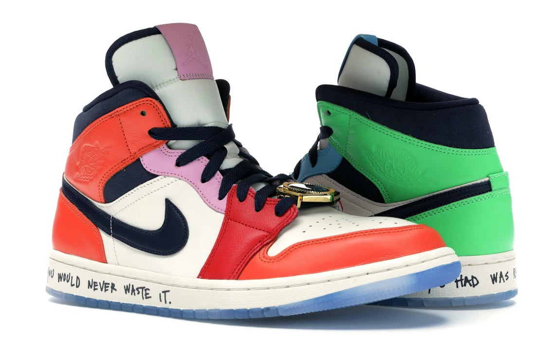 Jordan 1 Mid SE Fearless Melody Ehsani (Women's) - vue secondaire A