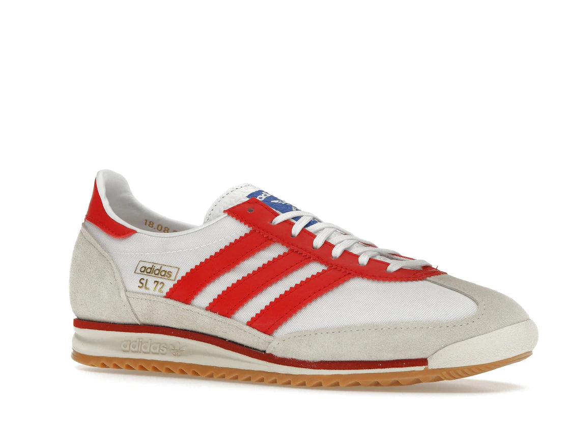 adidas SL 72 OG Cloud White Better Scarlet (Women's) - vue secondaire A