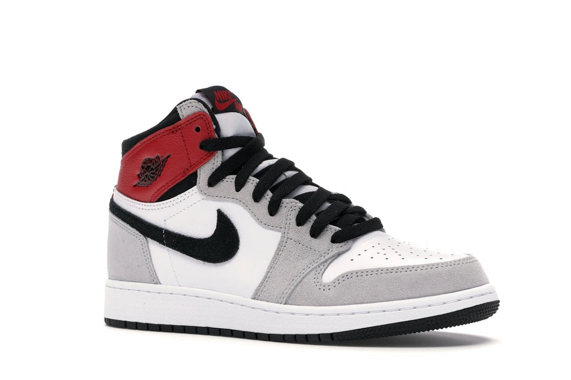 Jordan 1 Retro High Light Smoke Grey (GS) - vue secondaire A