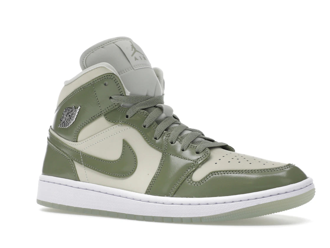 Jordan 1 Mid SE Sea Glass Oil Green (Women's) - vue secondaire A