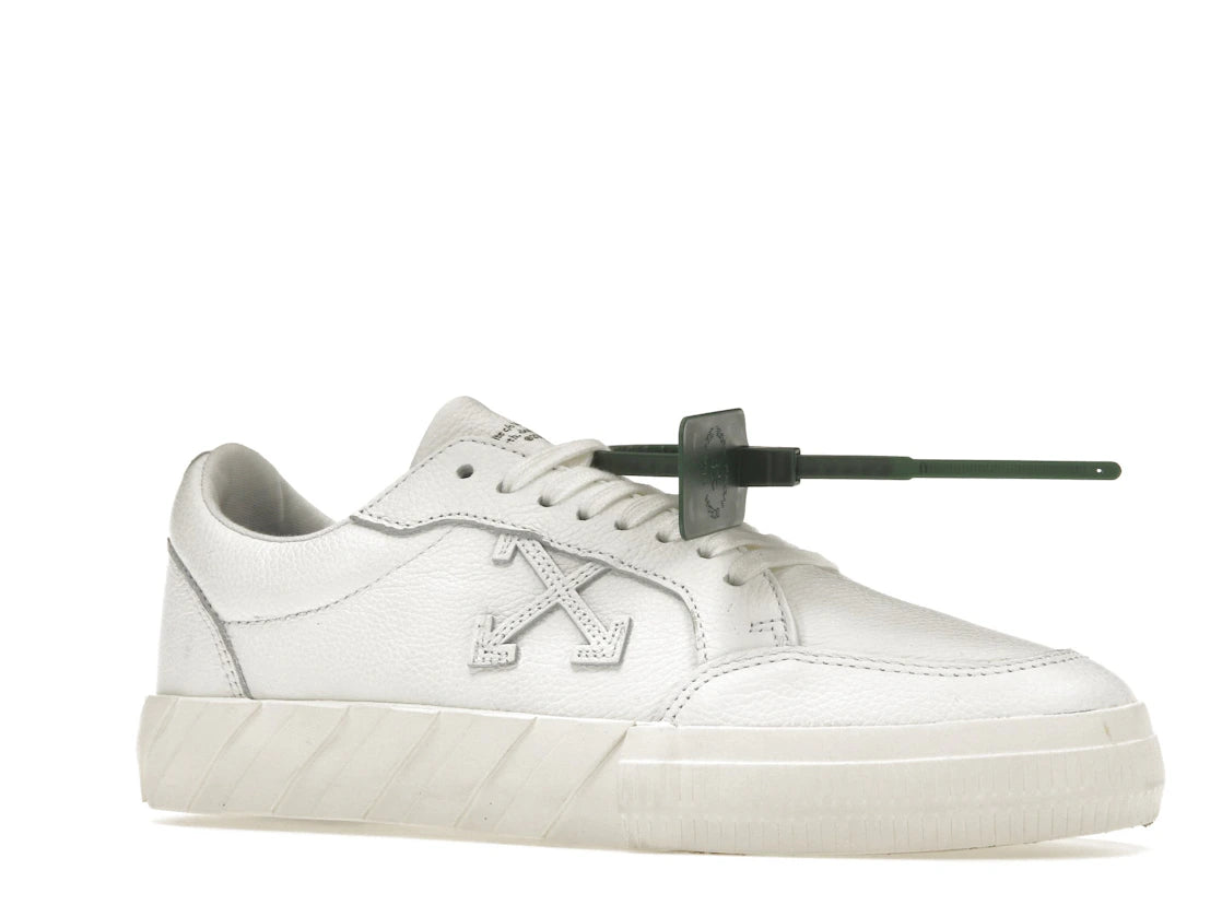 OFF-WHITE Vulc Low Leather White White SS22 - vue secondaire A