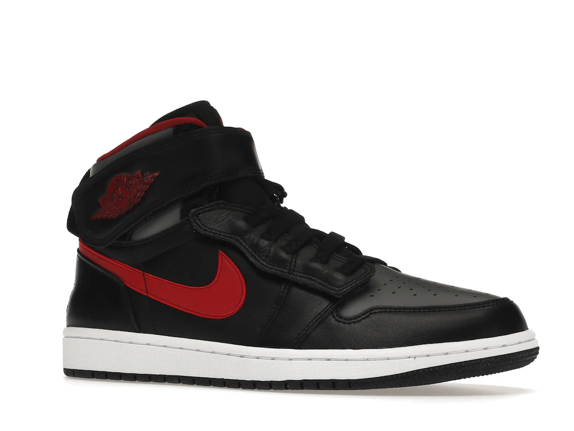 Jordan 1 High FlyEase Black Gym Red Smoke Grey - vue secondaire A