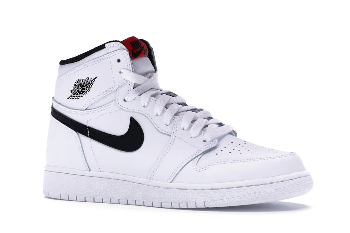 Jordan 1 Retro High Yin Yang White (GS) - vue secondaire A