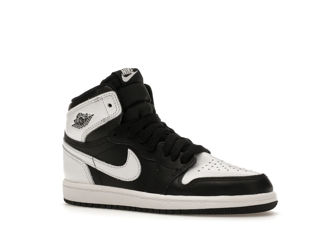 Jordan 1 Retro High OG Black White (PS) - vue secondaire A
