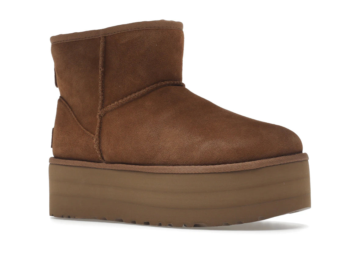 UGG Classic Mini Platform Boot Chestnut (Women's) - vue secondaire A