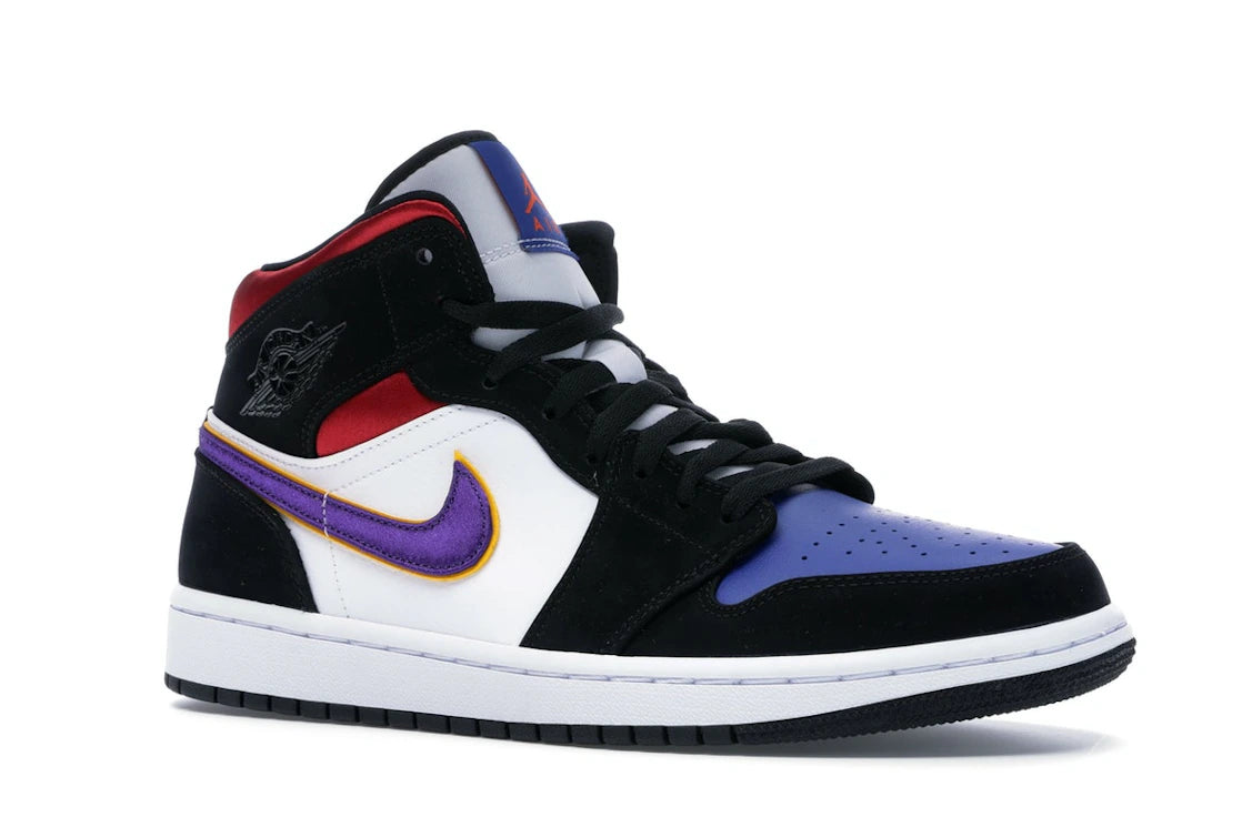 Jordan 1 Mid Lakers Top 3 - vue secondaire A