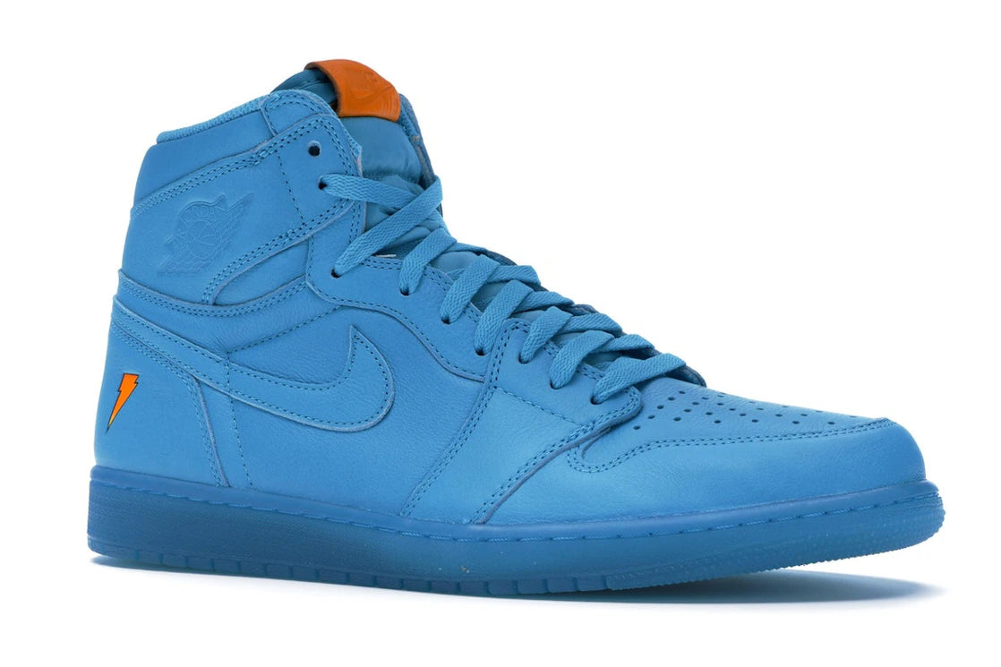 Jordan 1 Retro High Gatorade Blue Lagoon - vue secondaire A