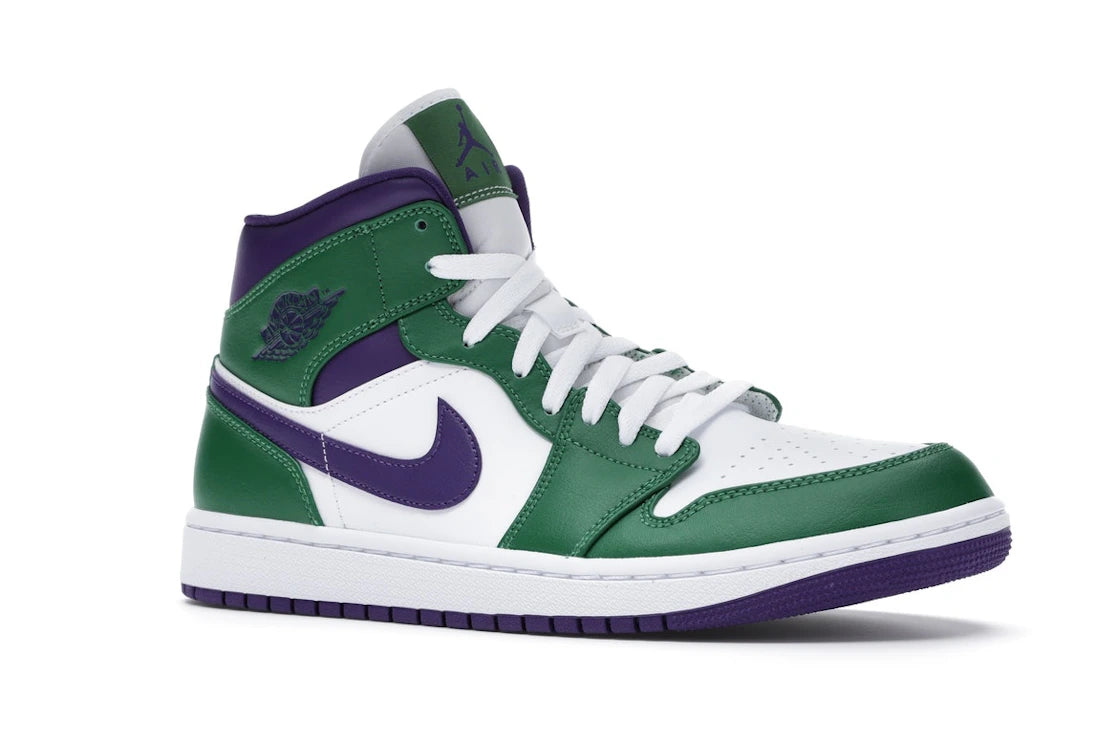 Jordan 1 Mid Incredible Hulk - vue secondaire A