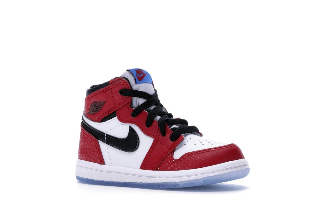 Jordan 1 Retro High Spider-Man Origin Story (TD) - vue secondaire A