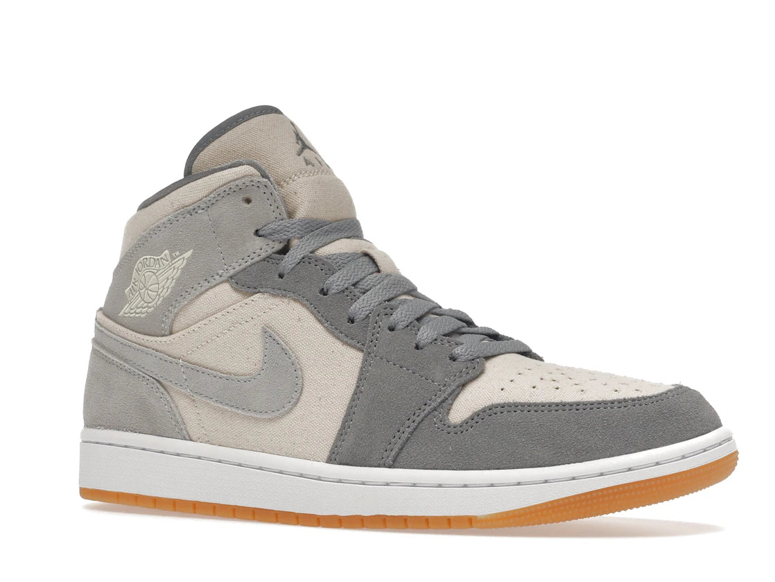 Jordan 1 Mid SE Coconut Milk Particle Grey - vue secondaire A