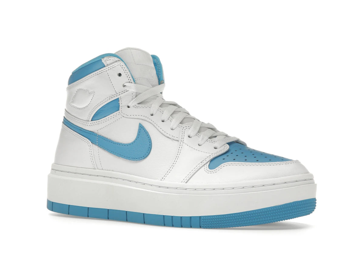 Jordan 1 Elevate High White Dark Powder Blue (Women's) - vue secondaire A