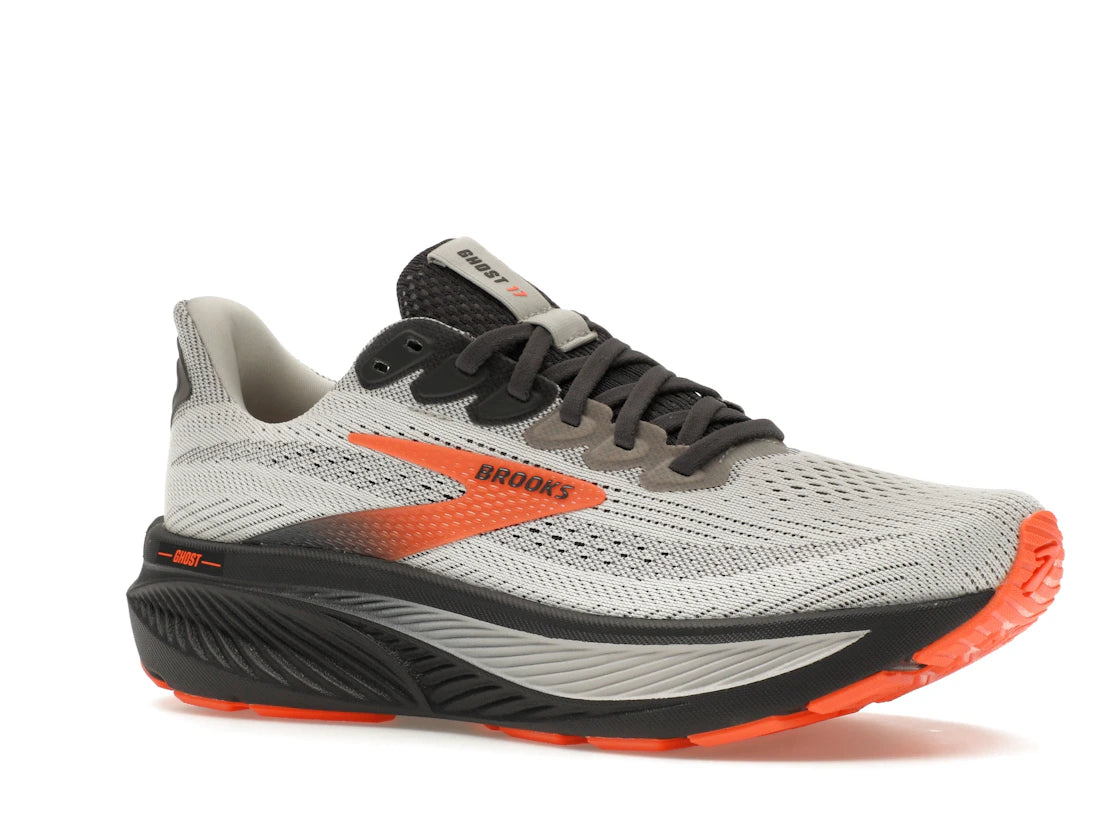 Brooks Ghost 17 Oyster Mushroom Orange Ebony - vue secondaire A